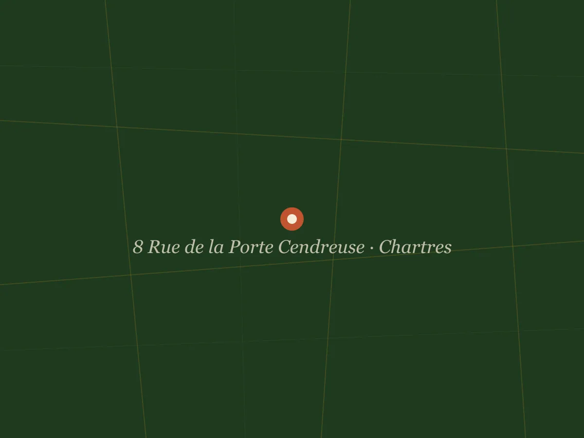Plan La Casa Tropical — 8 Rue de la Porte Cendreuse, Chartres